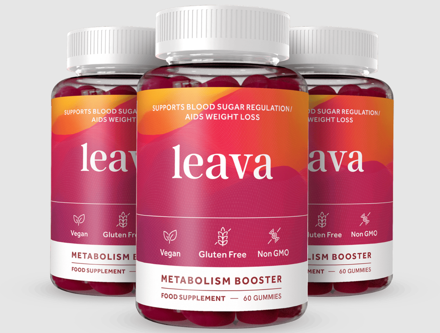 Leava Germany Metabolism Booster Gummies – 3 Flaschen